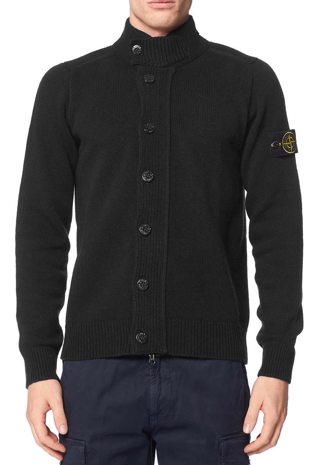  Stone Island Lambswool Cardigan A0029 Uomo - 2