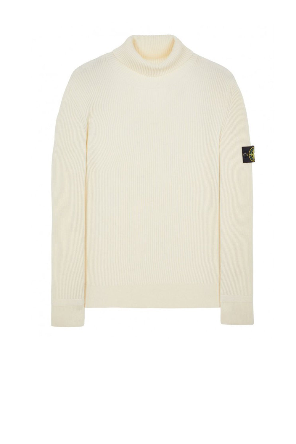  Stone Island Turtleneck Sweater White Uomo - 1