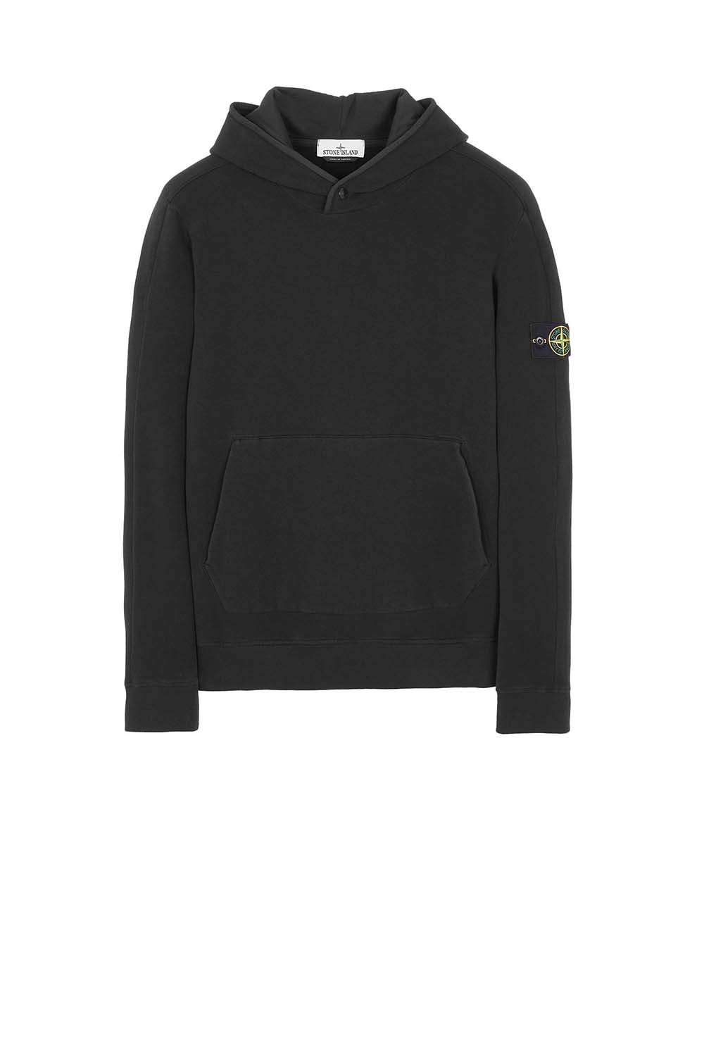  Stone Island Felpa Con Cappuccio Black Uomo - 1