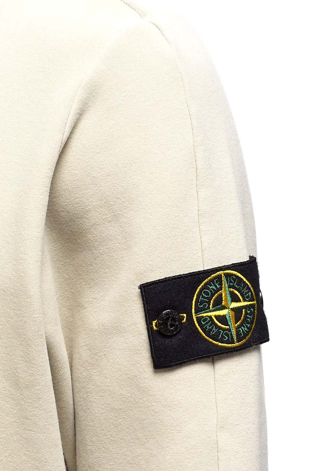  Stone Island Felpa Con Cappuccio Panna Uomo - 3