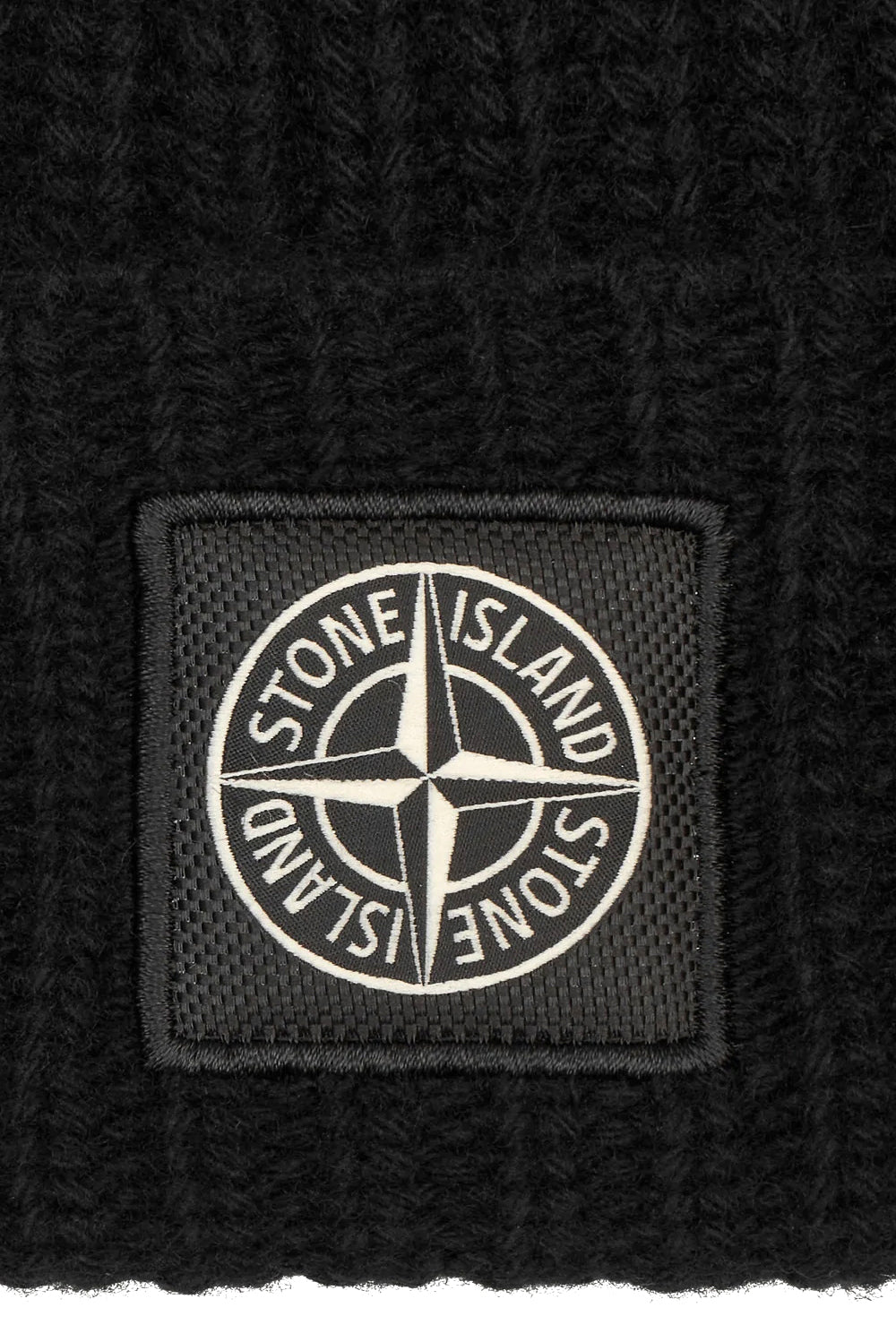  Stone Island Berretto Lana Black Uomo - 3