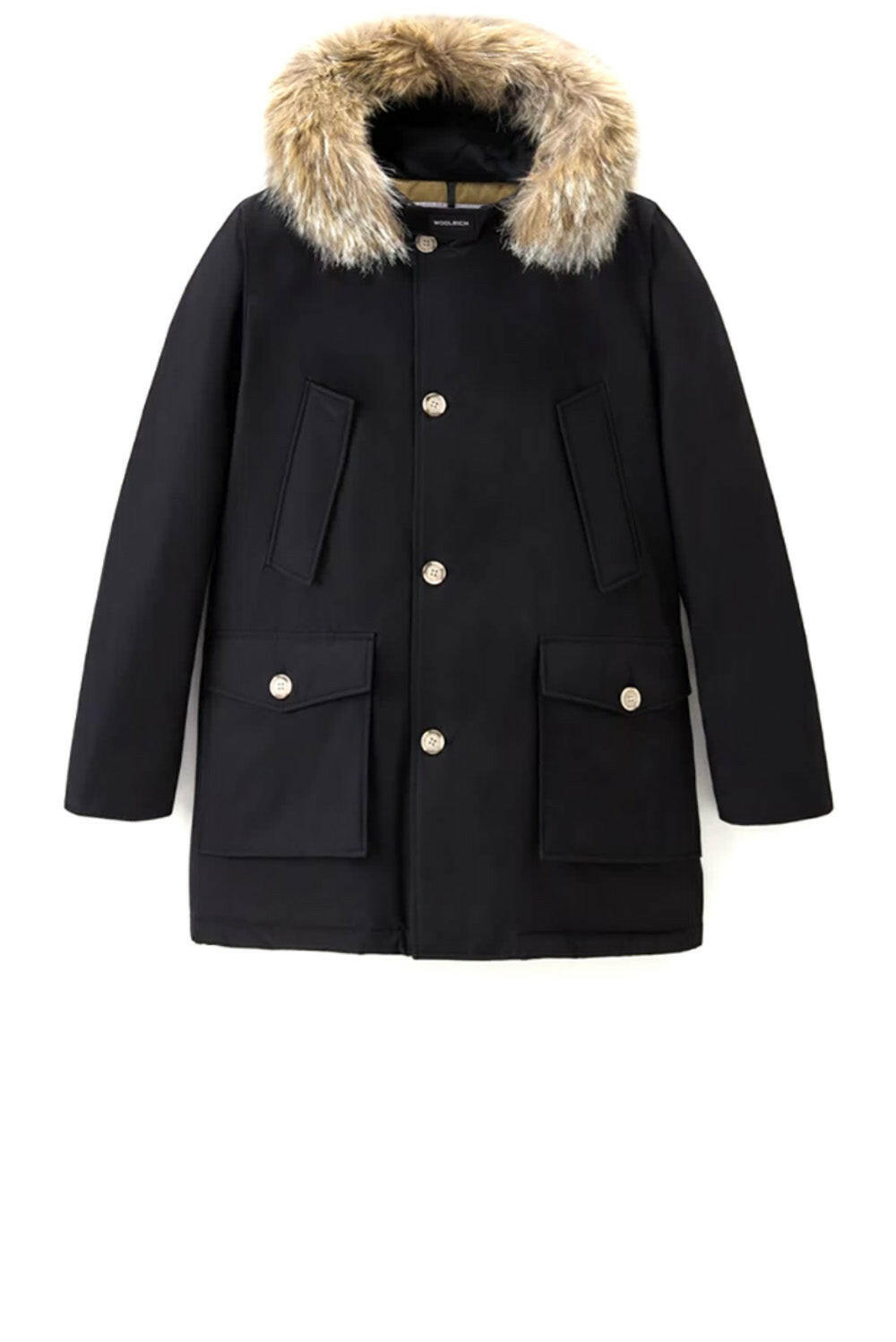  Woolrich Arctic Parka In Ramar Black Uomo - 1