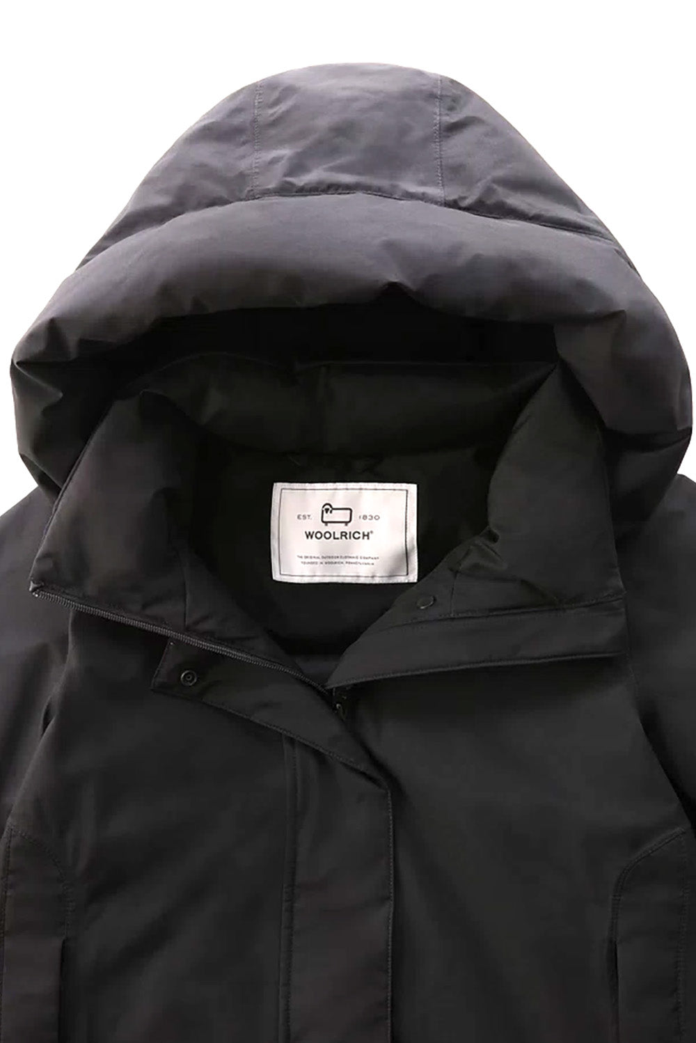  Woolrich Parka Marshall Black Woman - 4