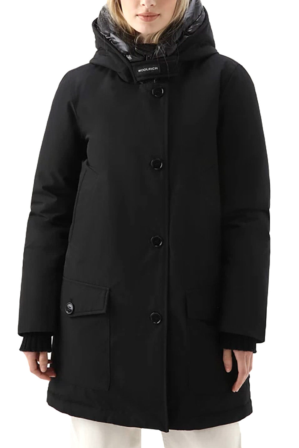  Woolrich Arctic Parka In Ramar Black Woman - 2