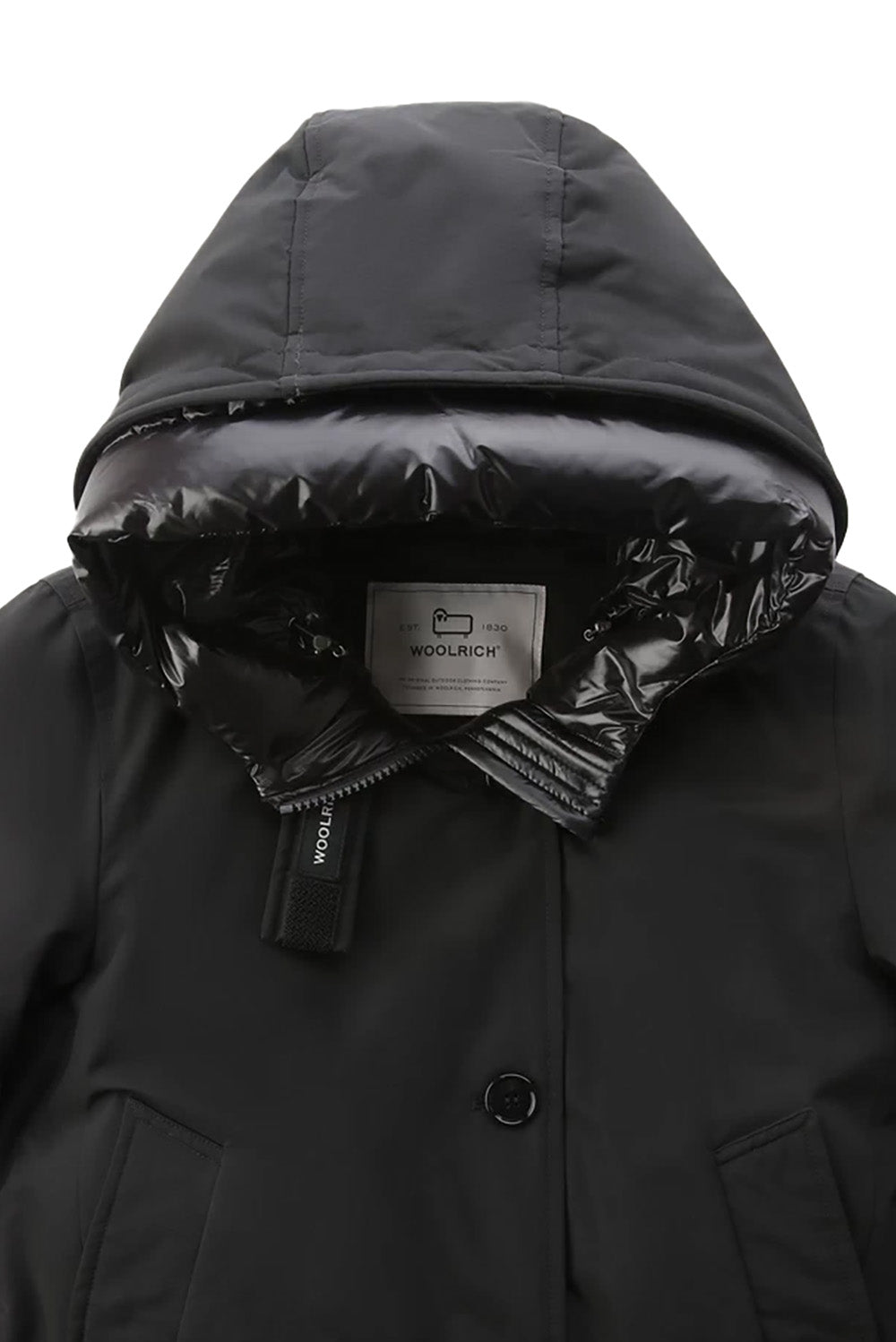  Woolrich Arctic Parka In Ramar Black Woman - 4