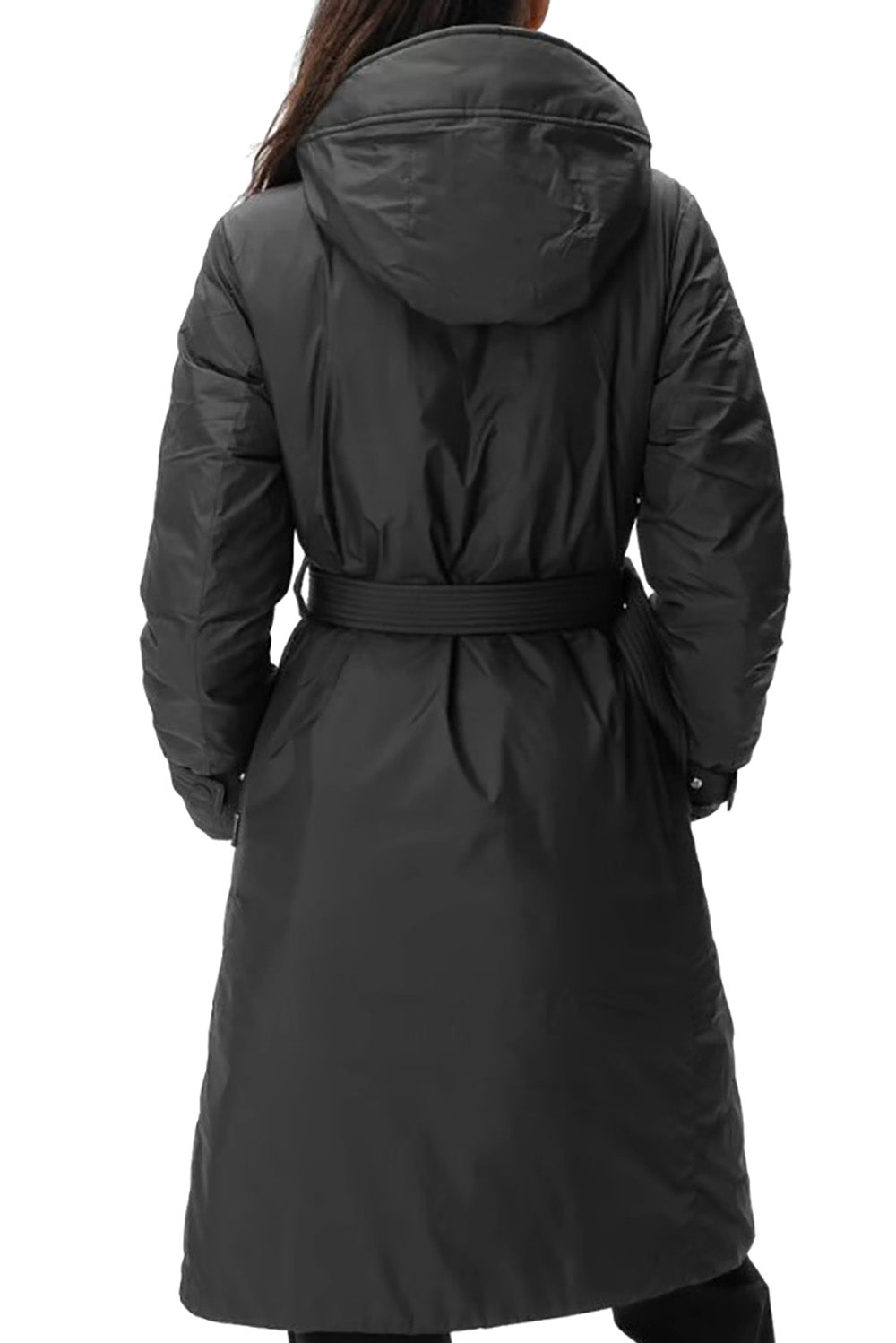  Woolrich Trench Ellis Black Woman - 3