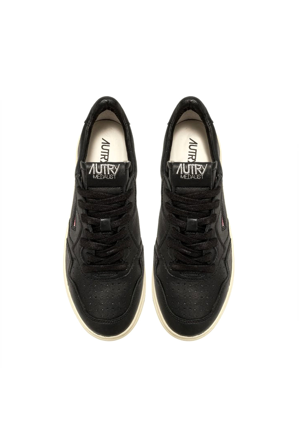  Autry Sneakers Medalist Low Black Uomo - 4