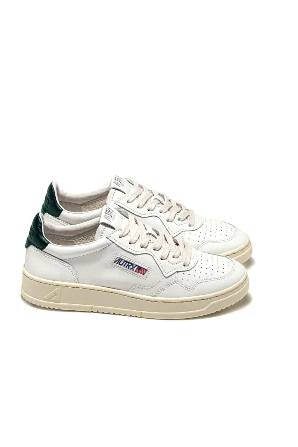  Autry Sneakers Medalist Low Green Uomo - 2