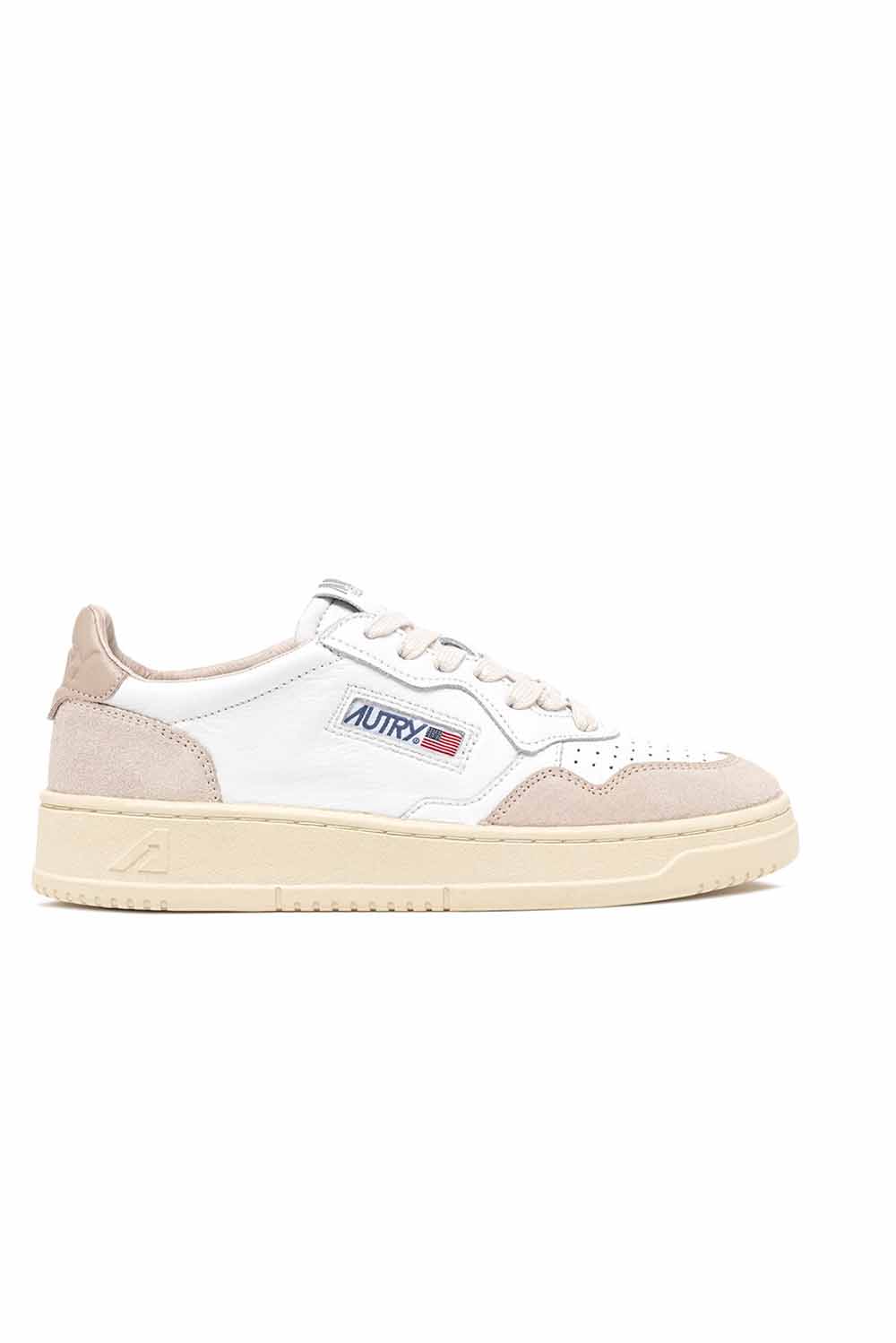  Autry Sneakers Medalist Low Beige Woman - 1