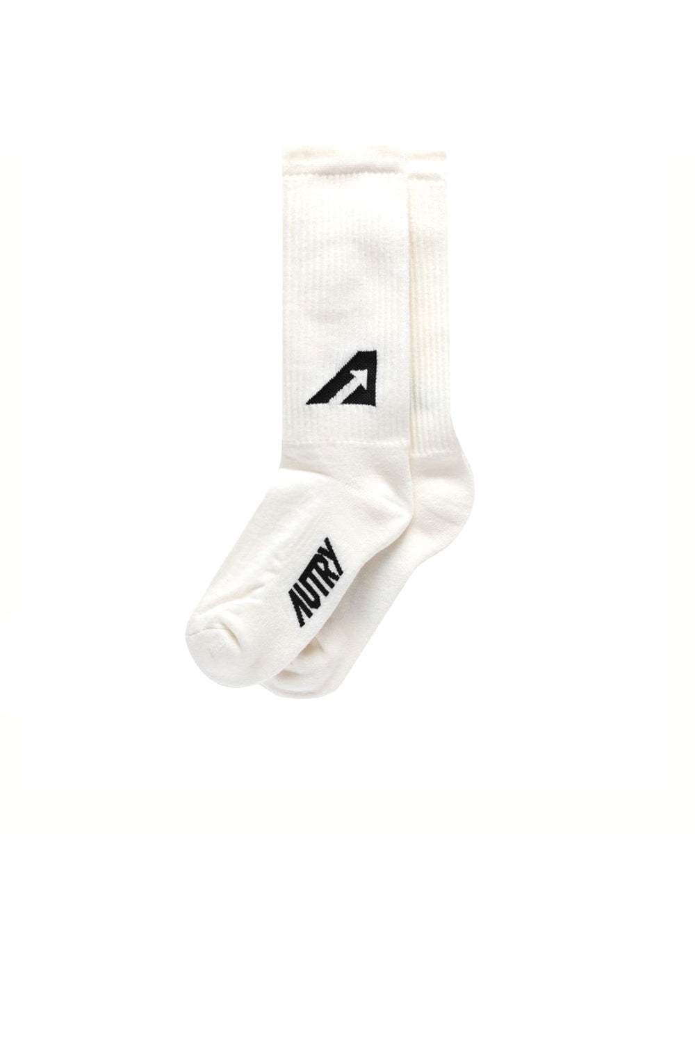  Autry Calzini Lunghe White Black Uomo - 1