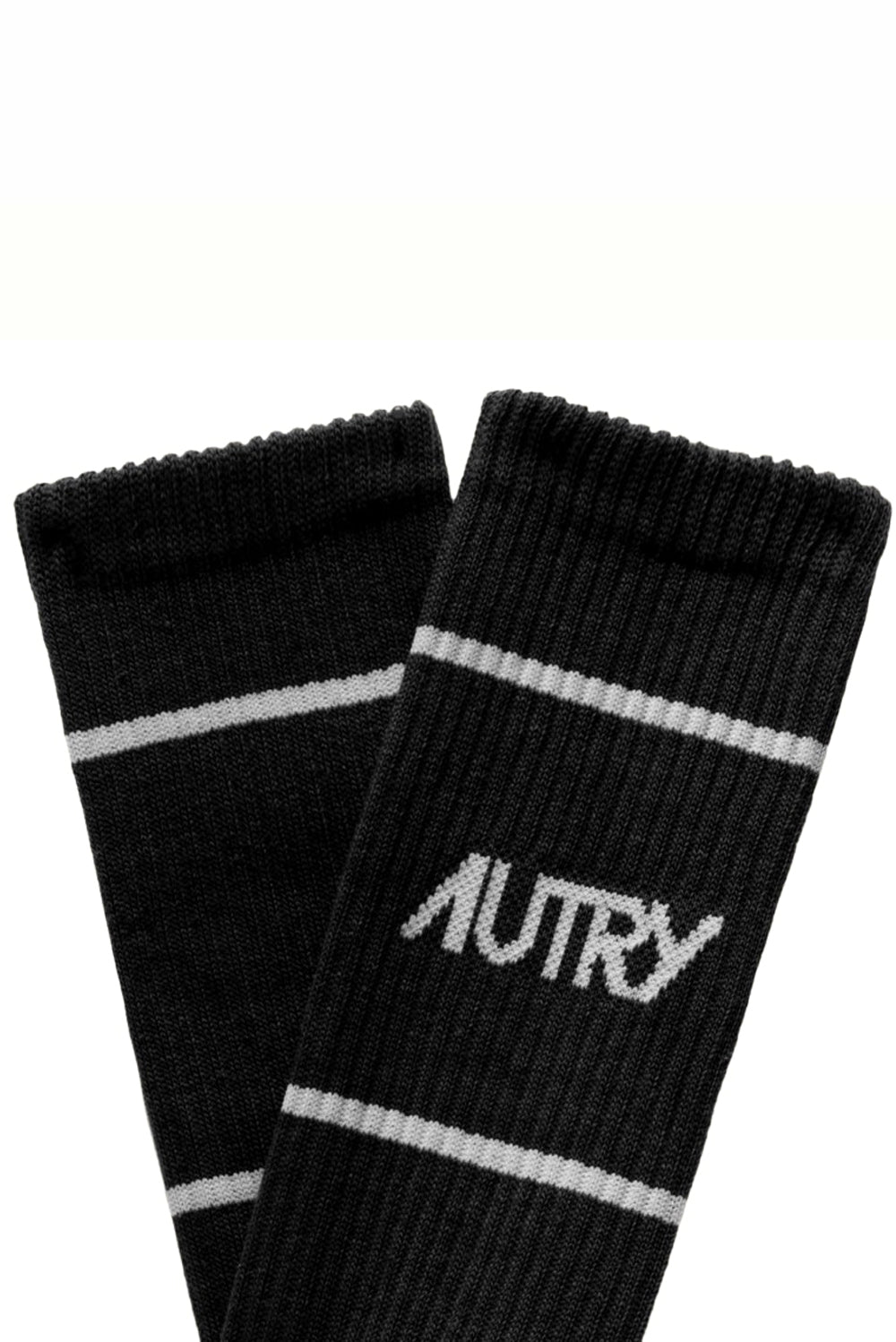  Autry Calzini Lunghe Black Uomo - 2