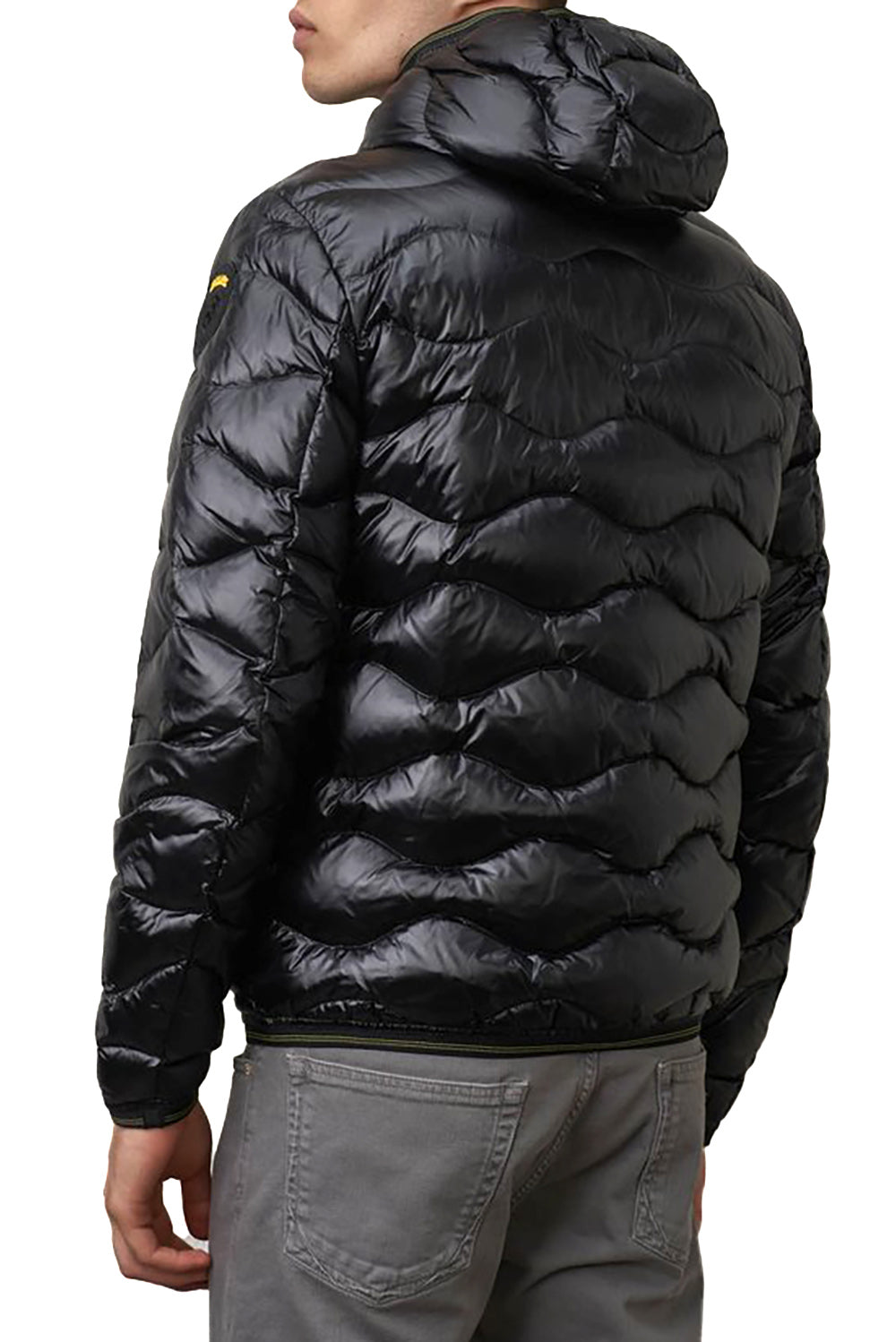  Blauer Piumino Wave Nero Uomo - 3