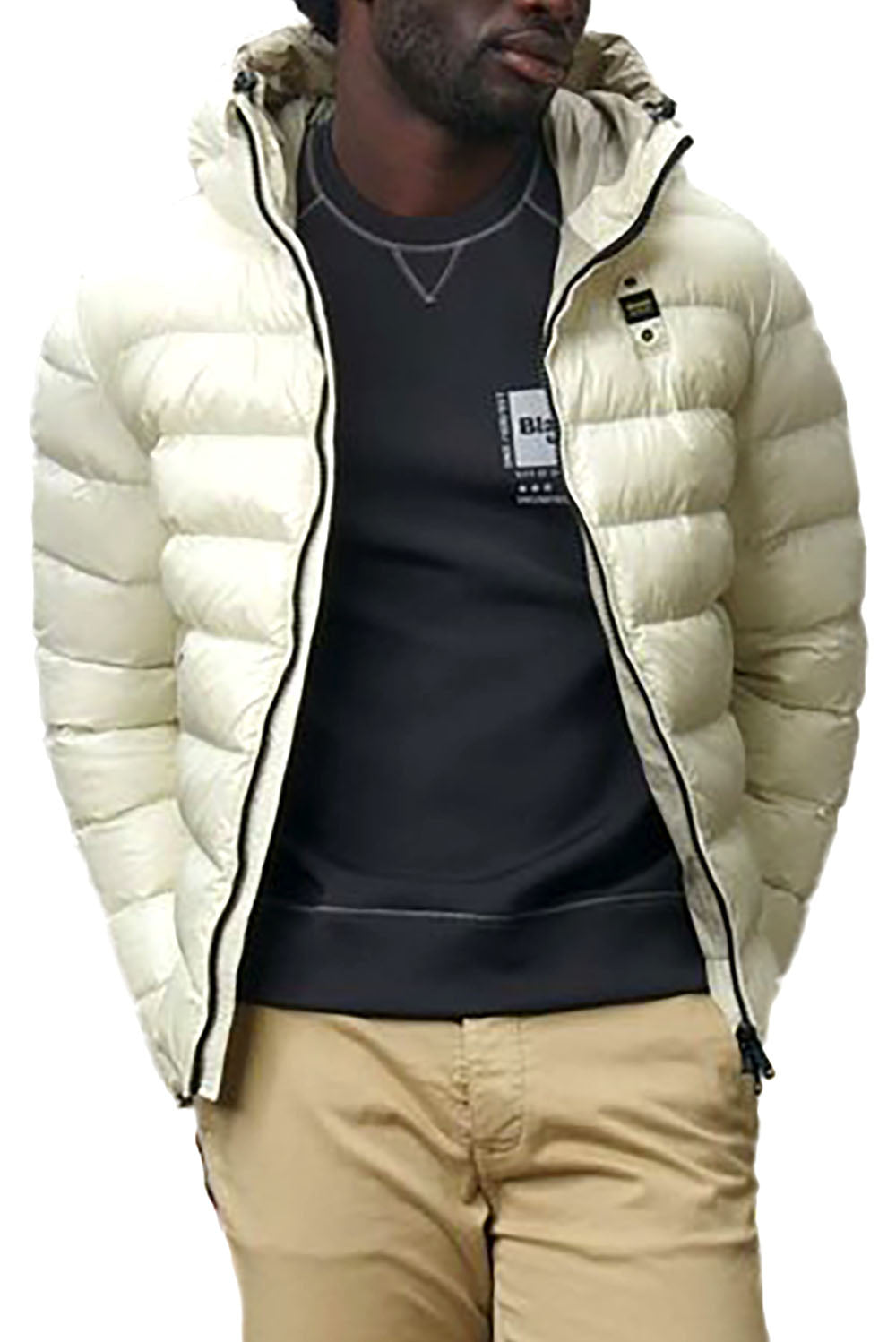  Blauer Piumino Eco Adams White Uomo - 2