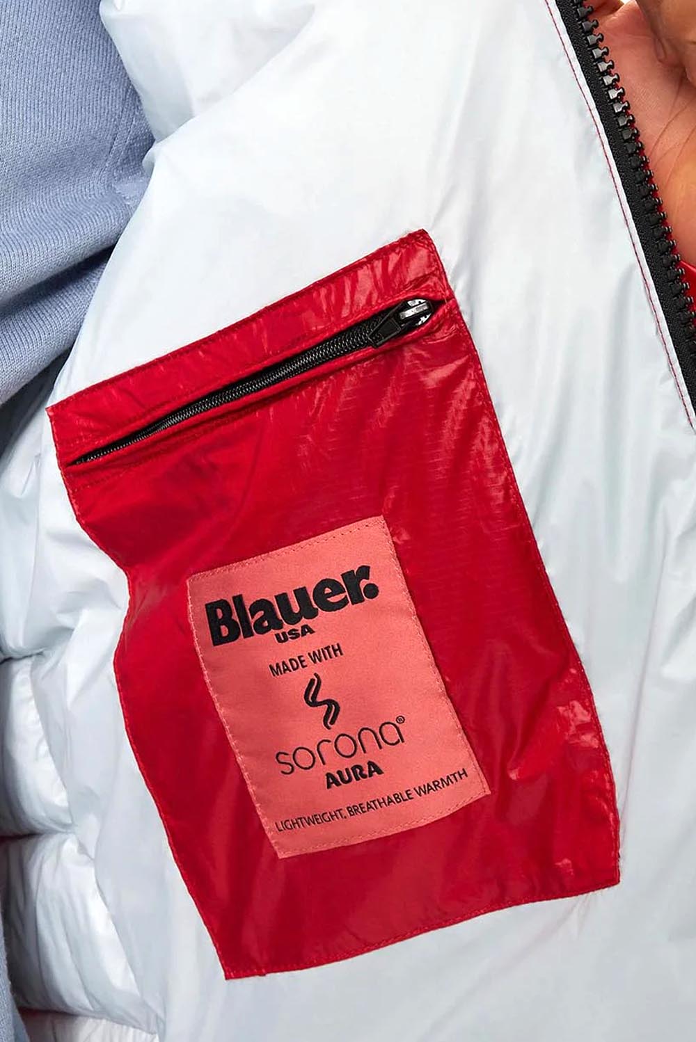  Blauer Piumino Eco Adams Rosso Uomo - 5