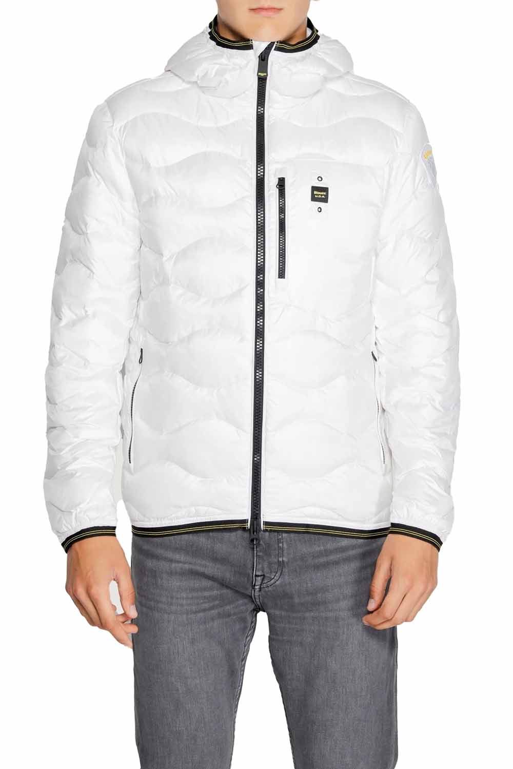  Blauer Piumino Wave Bianco Ottico Uomo - 2