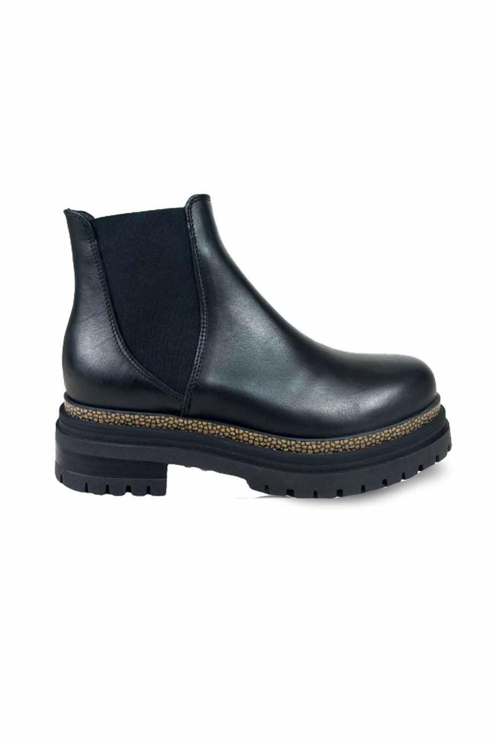  Borbonese Chelsea Boot Nero Woman - 1