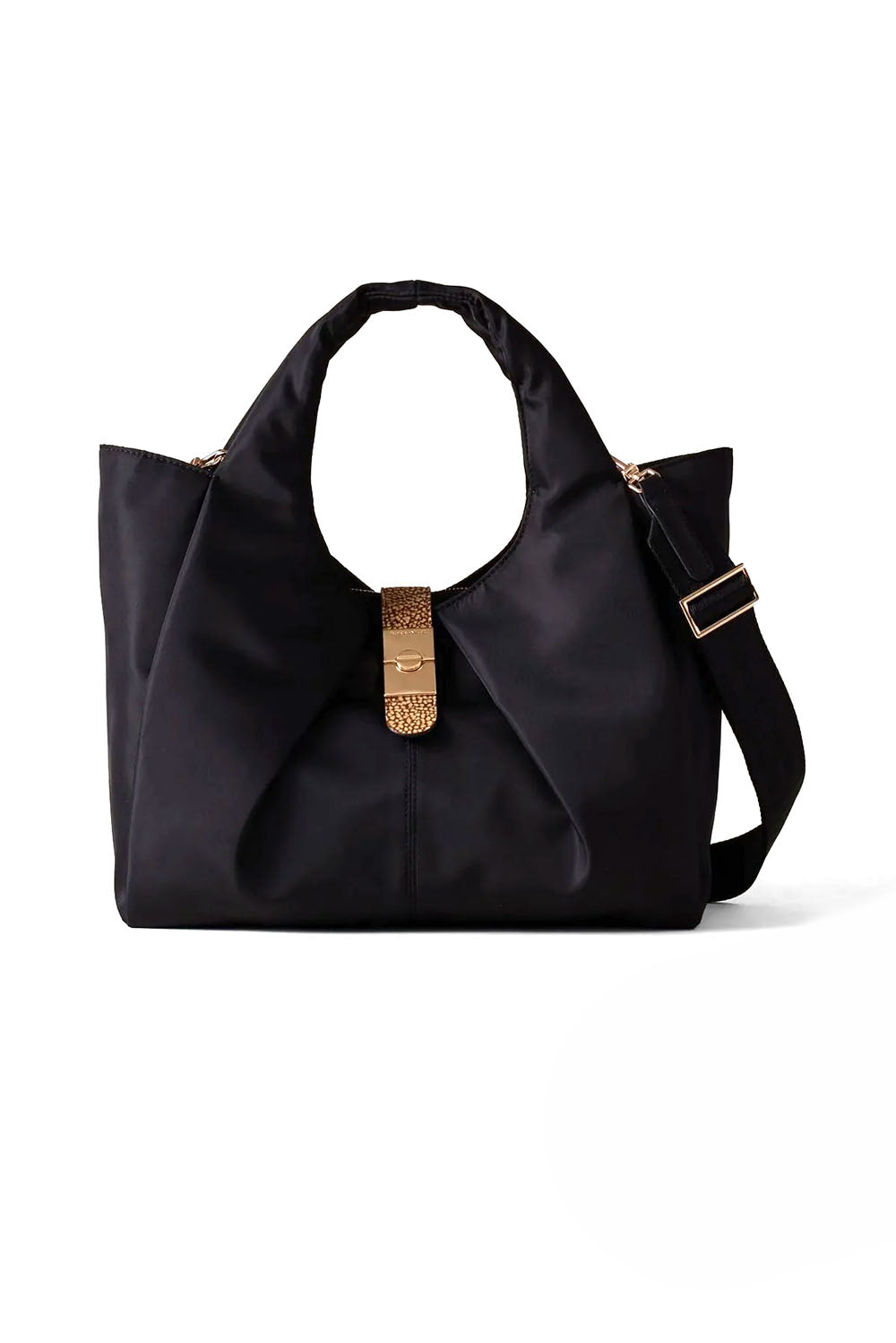  Borbonese Cortina Medium Shopper Nero Woman - 1