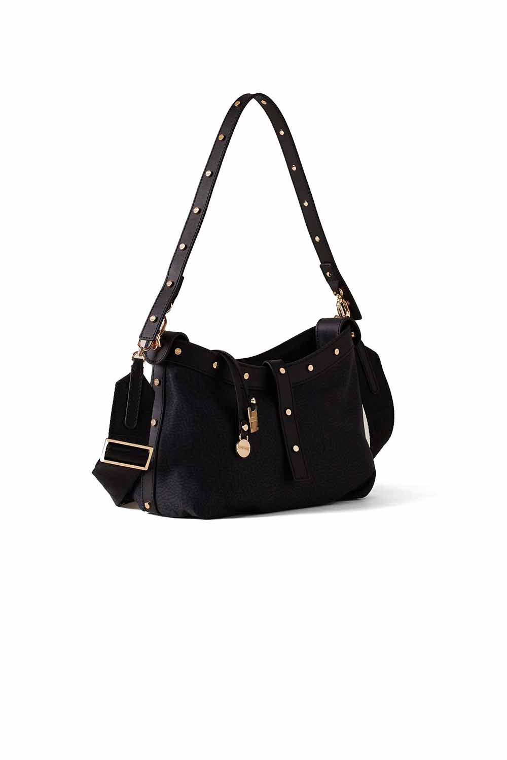  Borbonese Metropole Hobo Mini Black Woman - 2