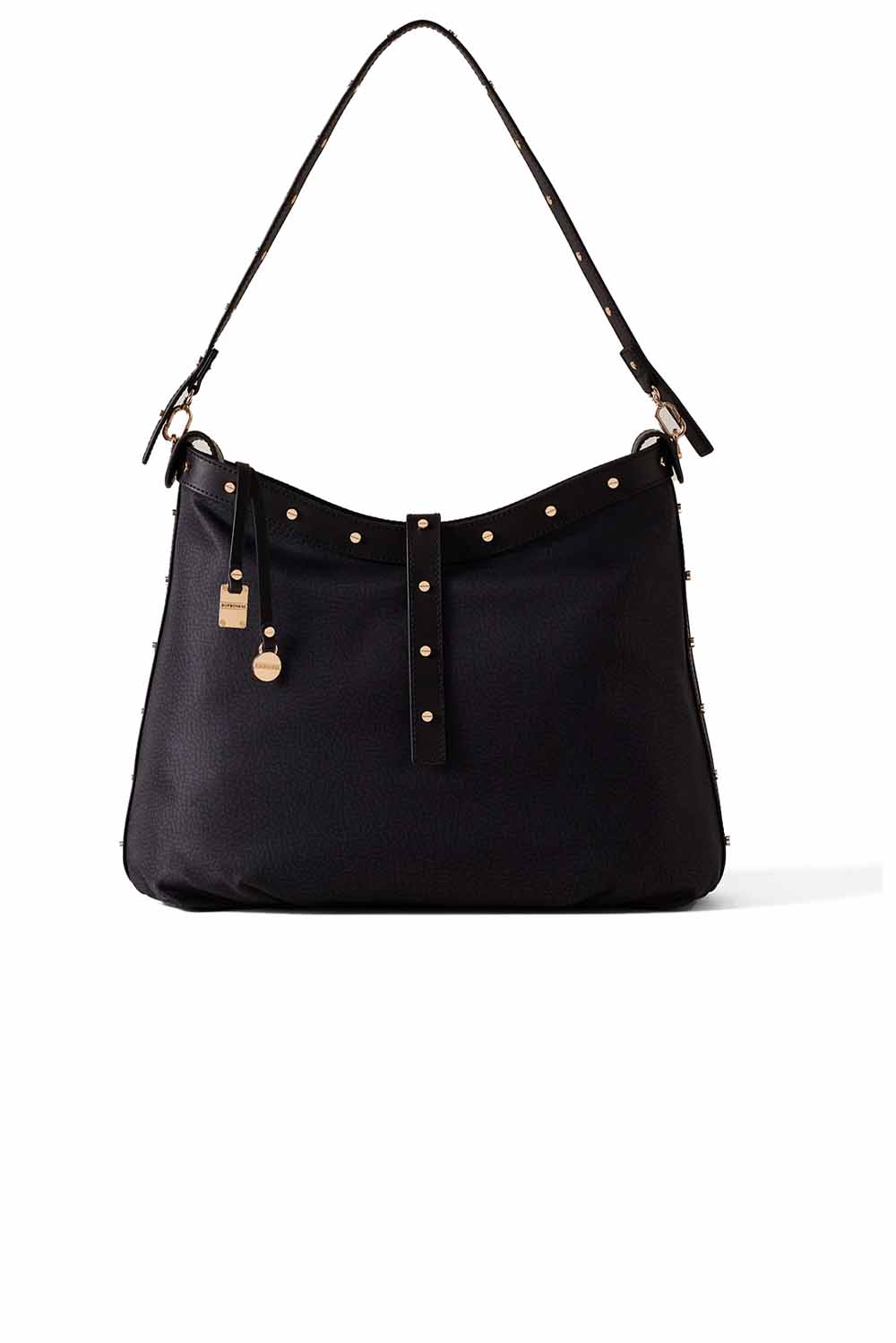  Borbonese Metropole Hobo Medium Black Woman - 1