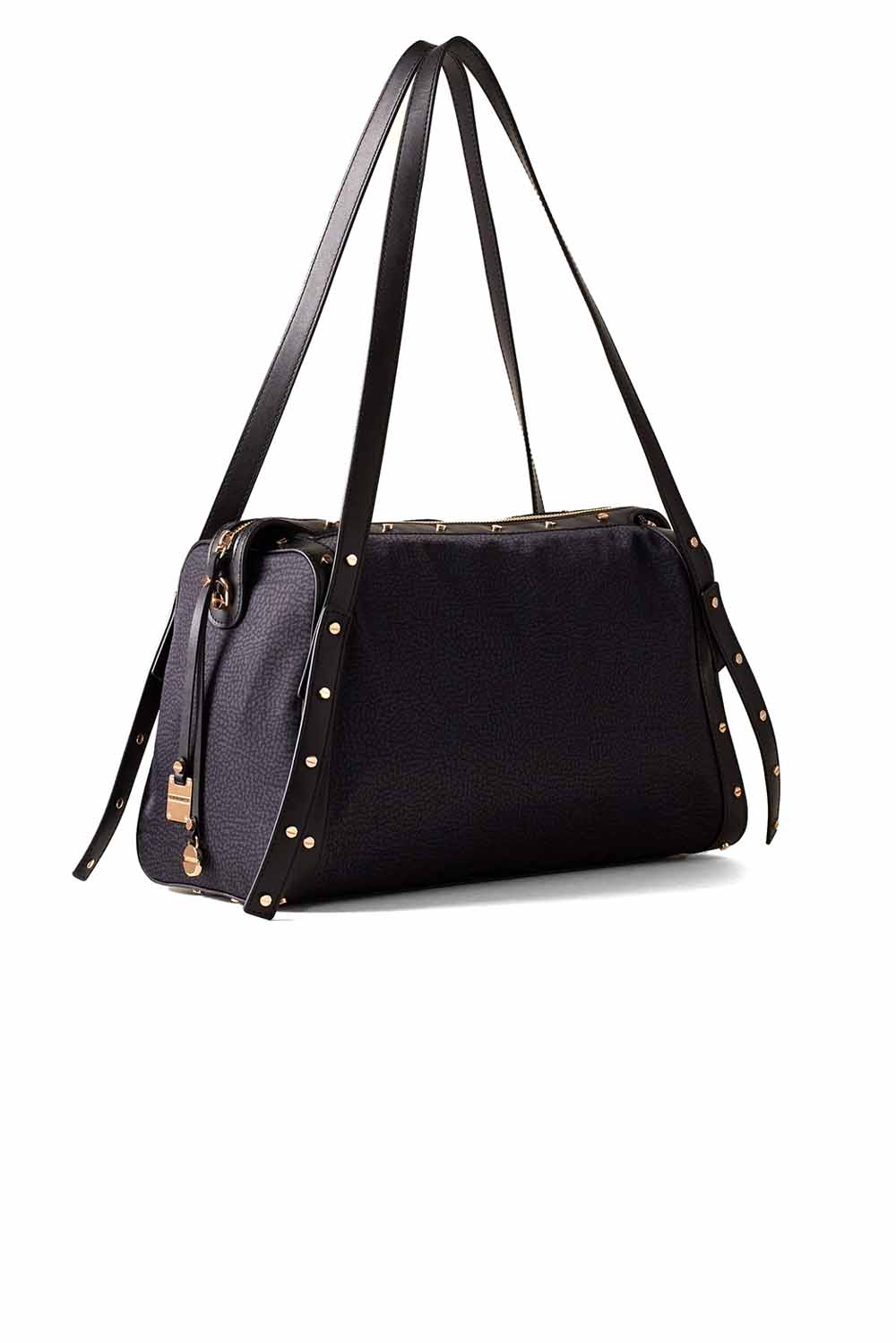  Borbonese Bauletto Metropole Medium Nero Woman - 2