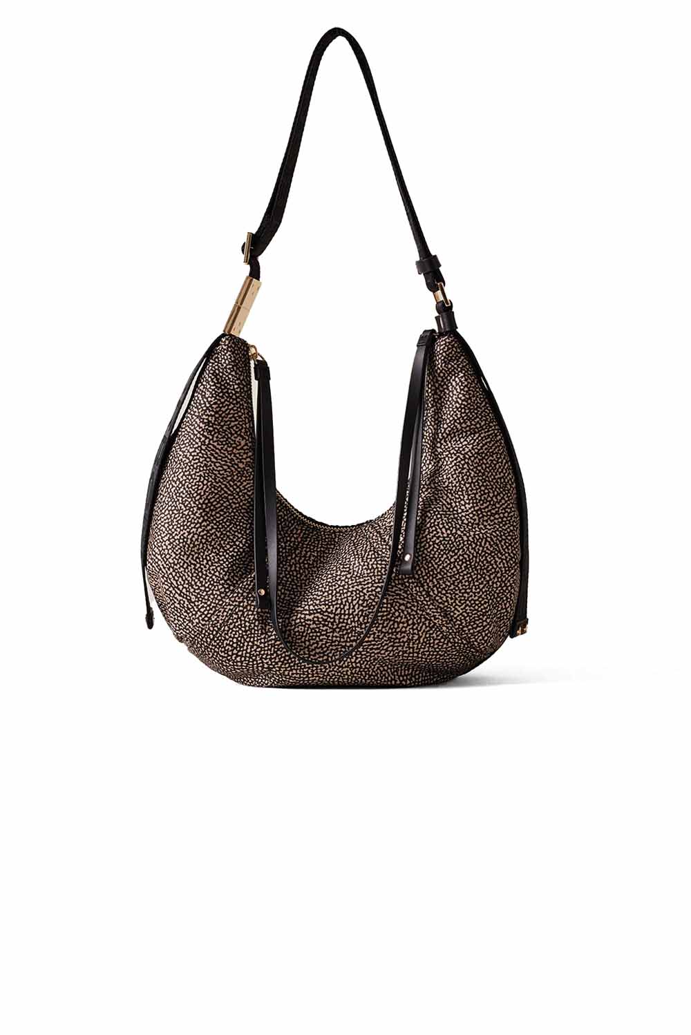  Borbonese Fold Hobo Small Op Natural Woman - 1