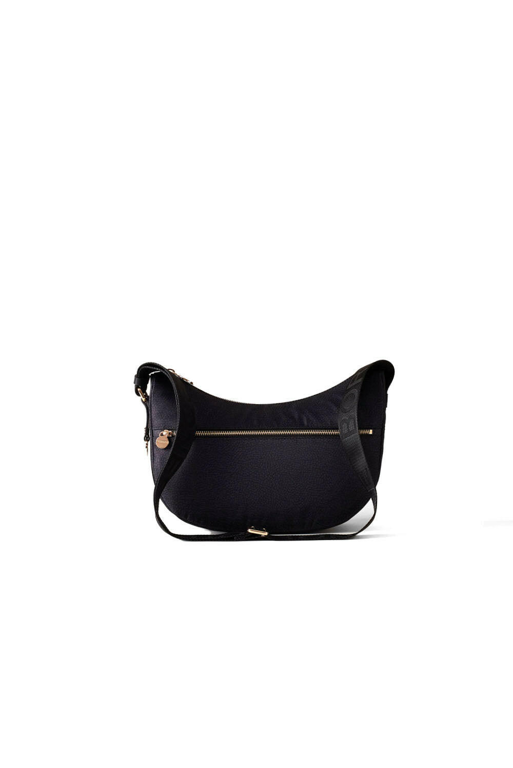  Borbonese Luna Mini Bag Nero Woman - 1