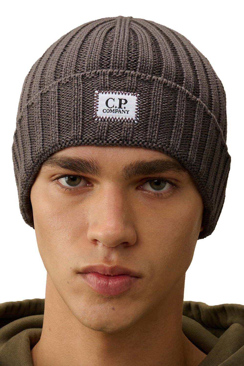  Cp Company Logo Beanie Boulevard Uomo - 2