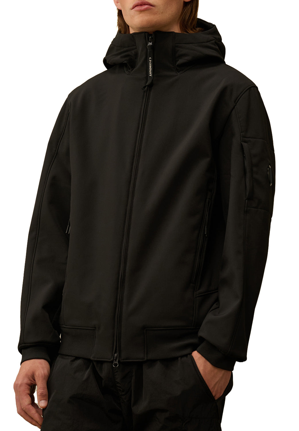  Cp Company Cp Comapny Shell-r Hooded Jacket Black Uomo - 2