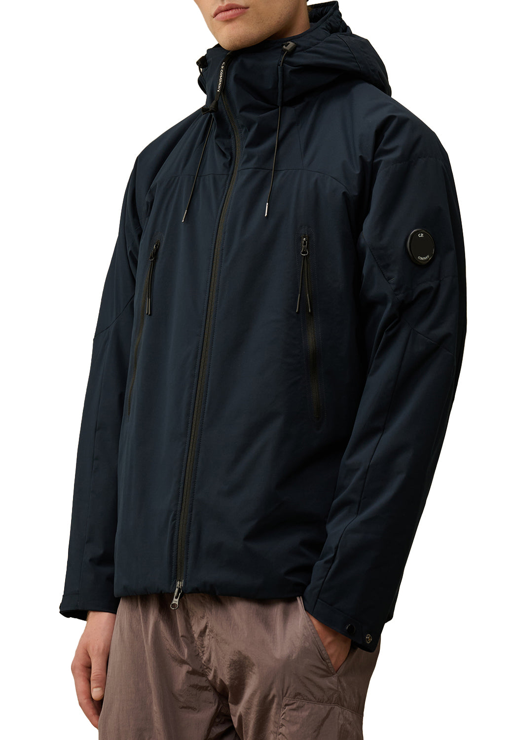  Cp Company Cp Comapny Pro-tek Hooded Jacket Total Eclipse Uomo - 2