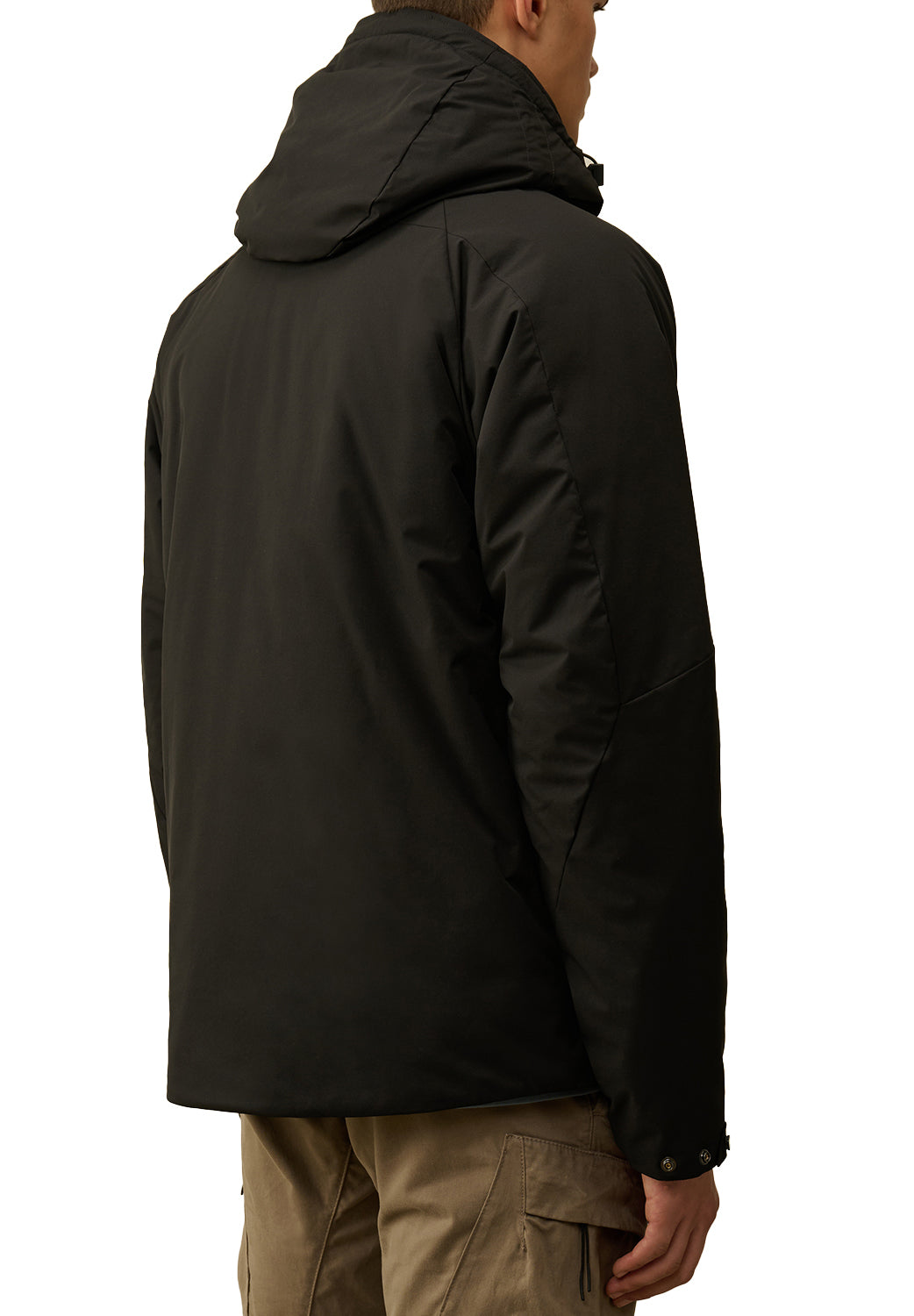  Cp Company Pro-tek Hooded Jacket Black Uomo - 3