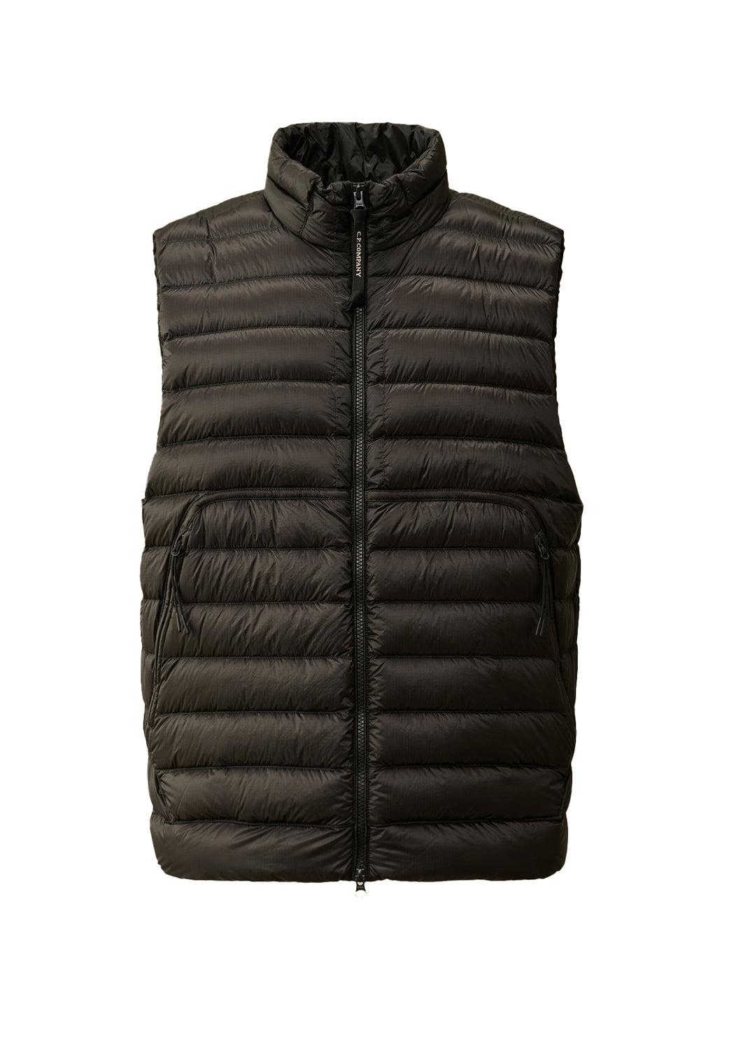  Cp Company Shell Lens Down Vest Black Uomo - 1