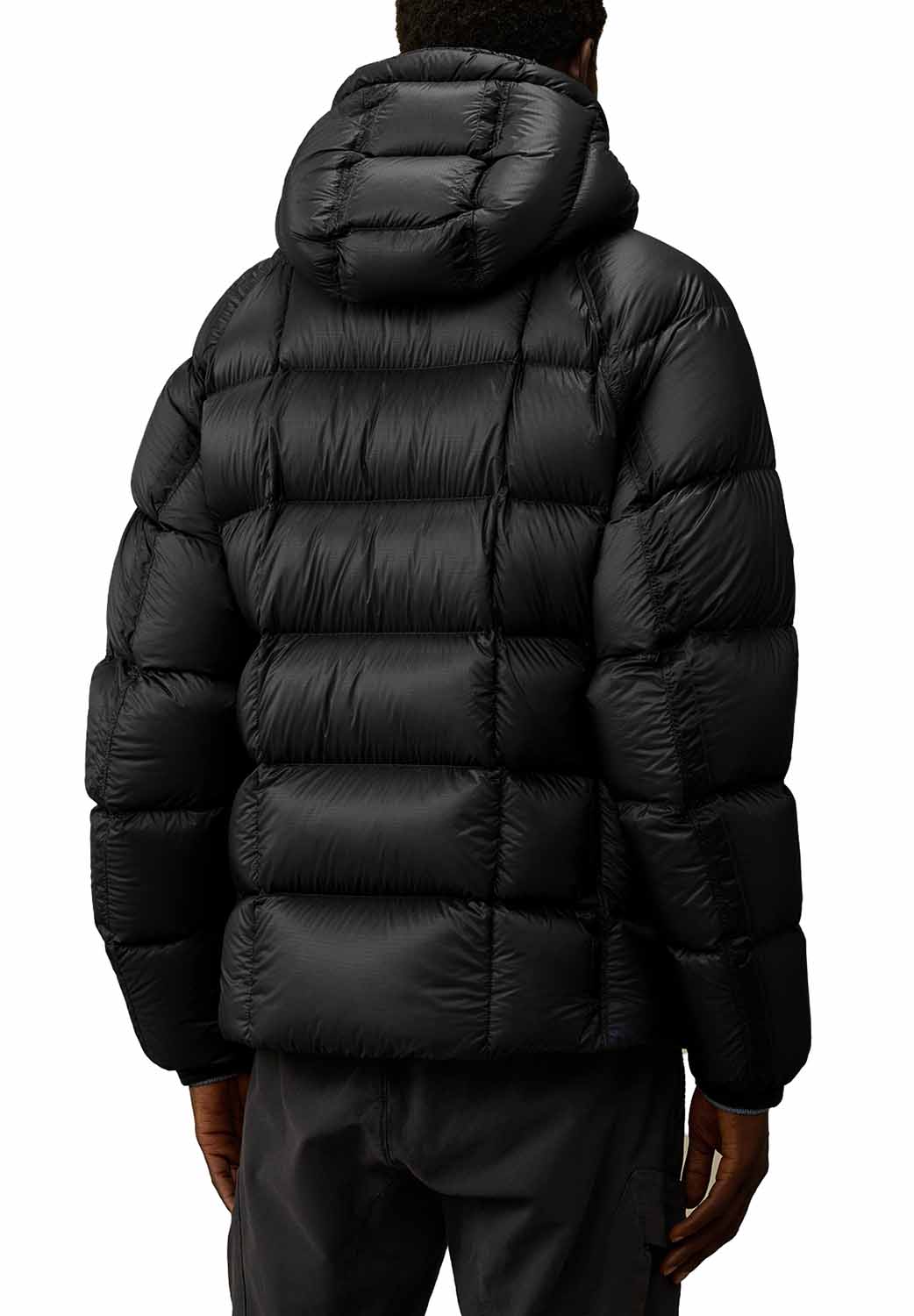  Cp Company D.d. Shell Hooded Jacket Black Uomo - 3