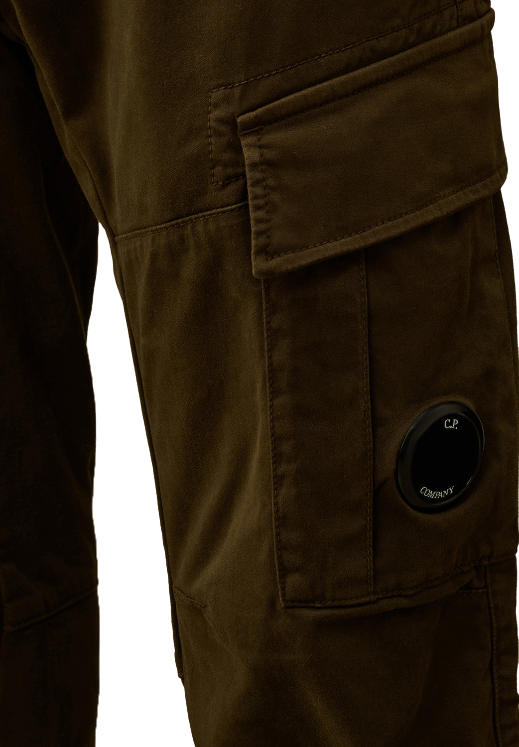  Cp Company Double Cargo Pants Ivy Green Uomo - 4