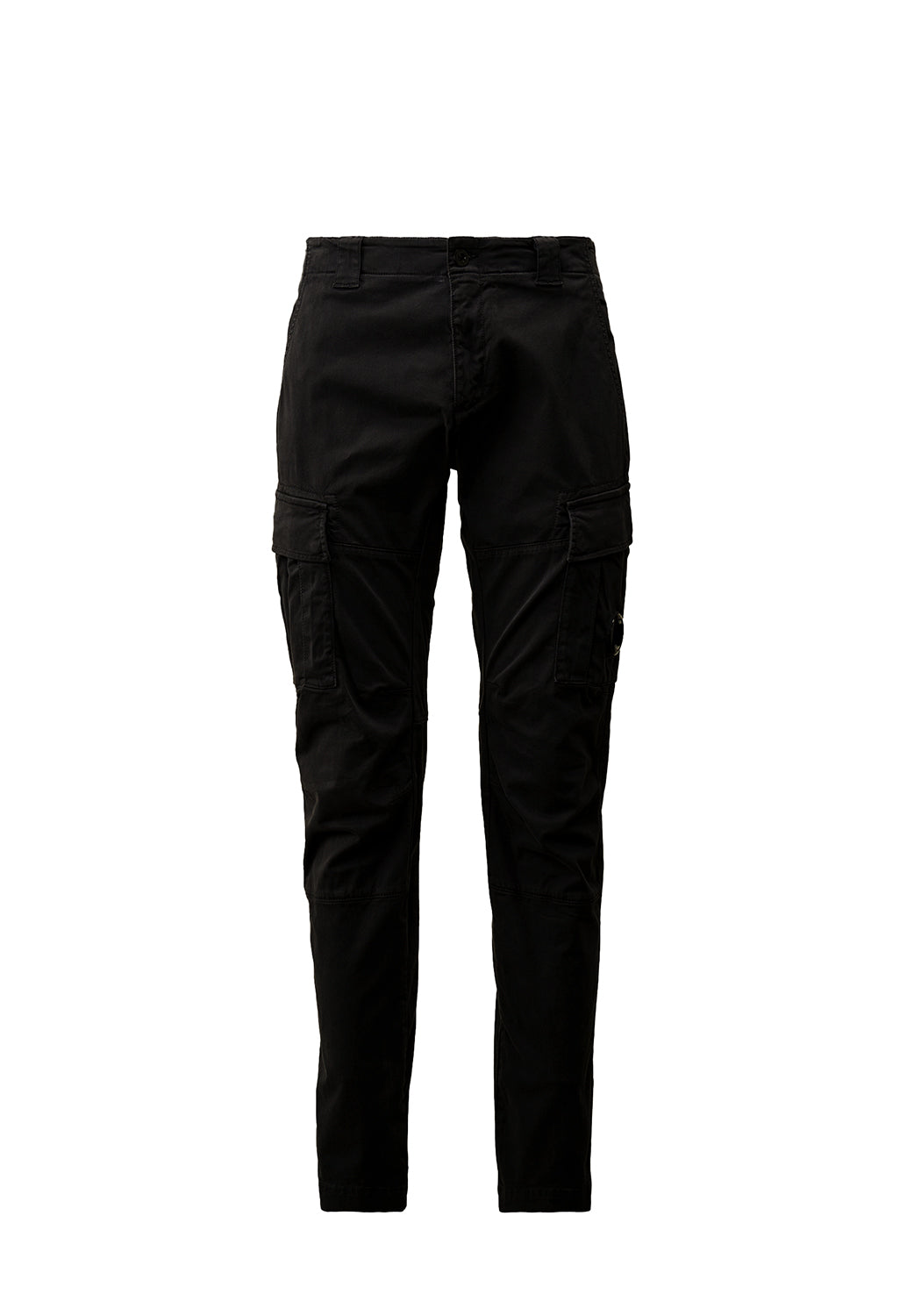  Cp Company Double Cargo Pants Black Uomo - 1