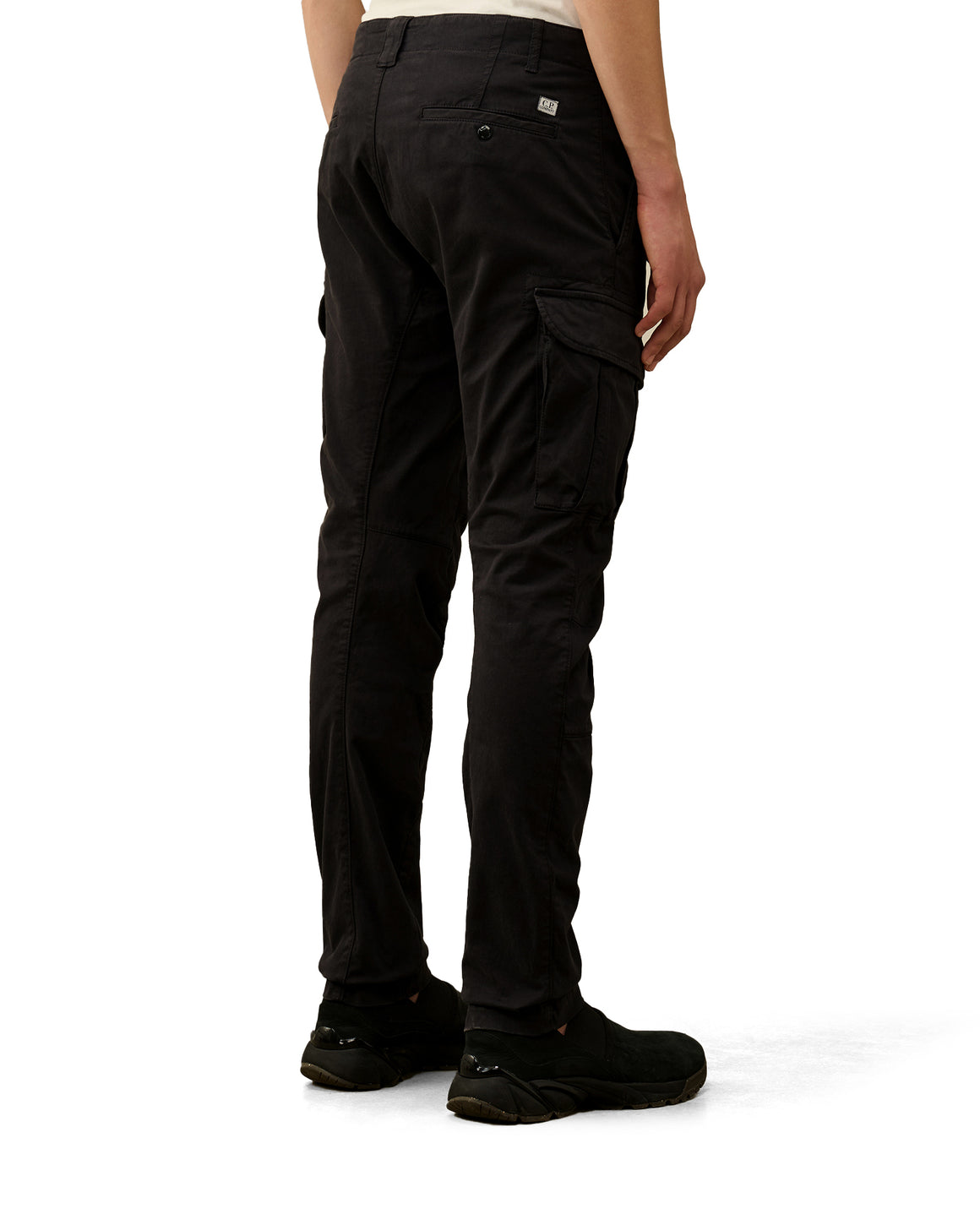  Cp Company Double Cargo Pants Black Uomo - 3