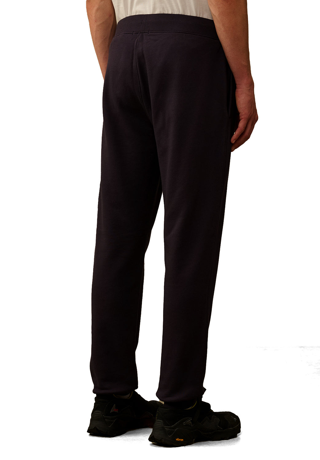  Cp Company Fleece Cargo Sweatpants Black Uomo - 3