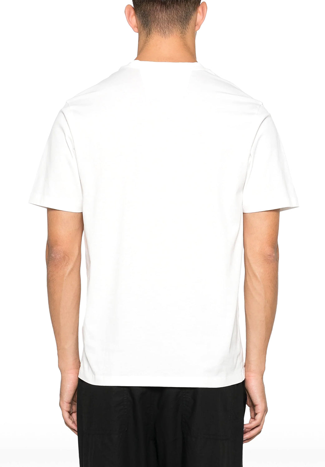  Cp Company Logo Patch T-shirt Gauze White Uomo - 3