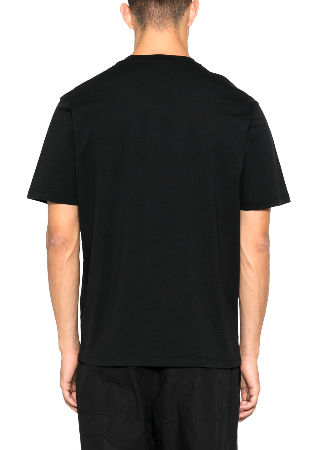  Cp Company Logo Patch T-shirt Black Uomo - 3