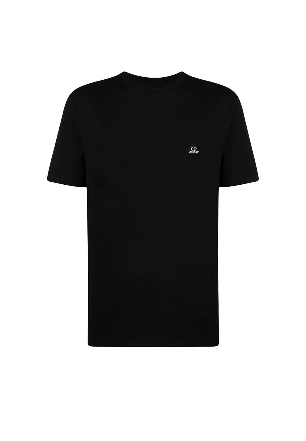  Cp Company Logo Patch T-shirt Black Uomo - 1