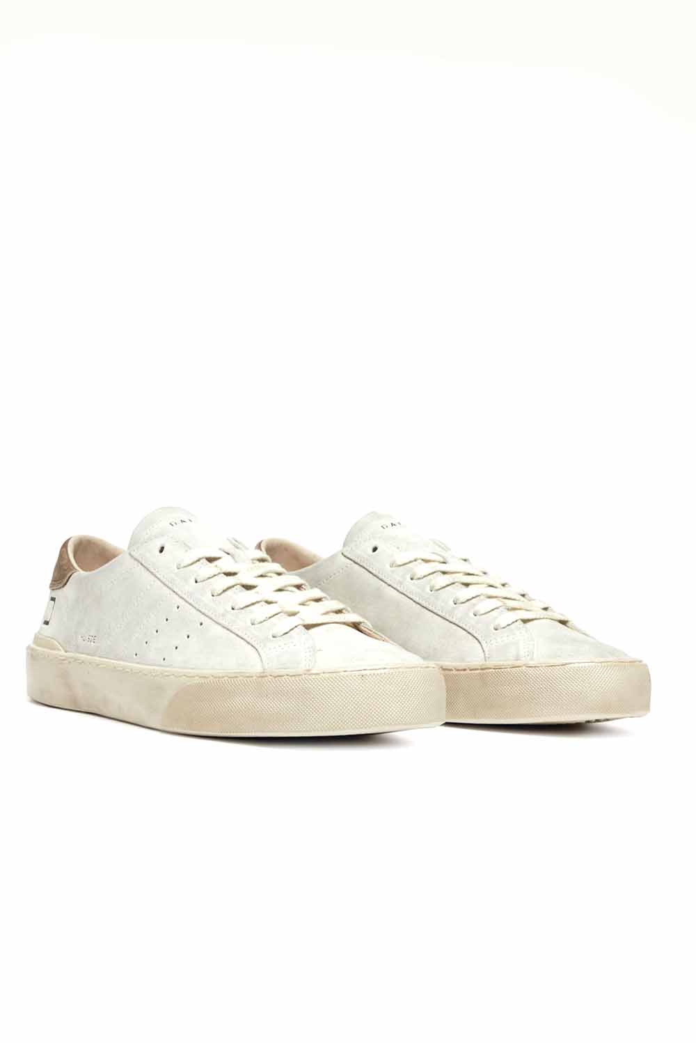  Date Hill Low Suede White Uomo - 2