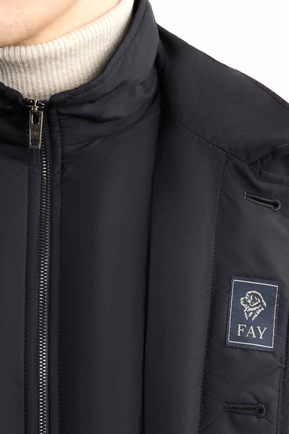  Fay Morning Coat Baltic Uomo - 4