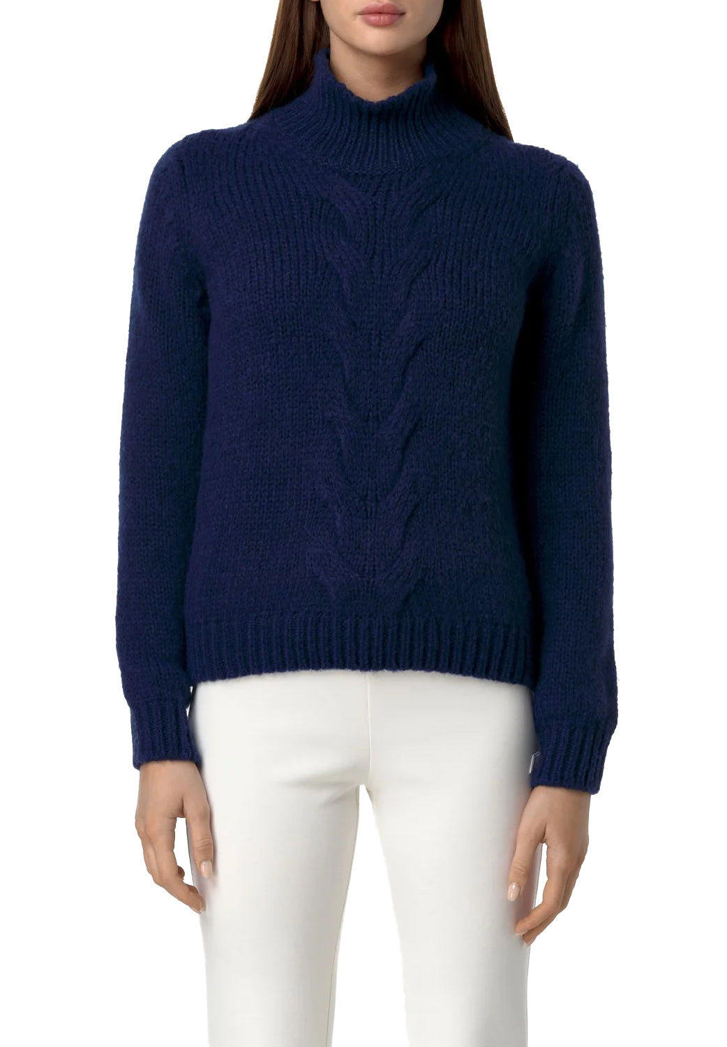  K-way Pullover Fuzzy Blue Navy Woman - 2