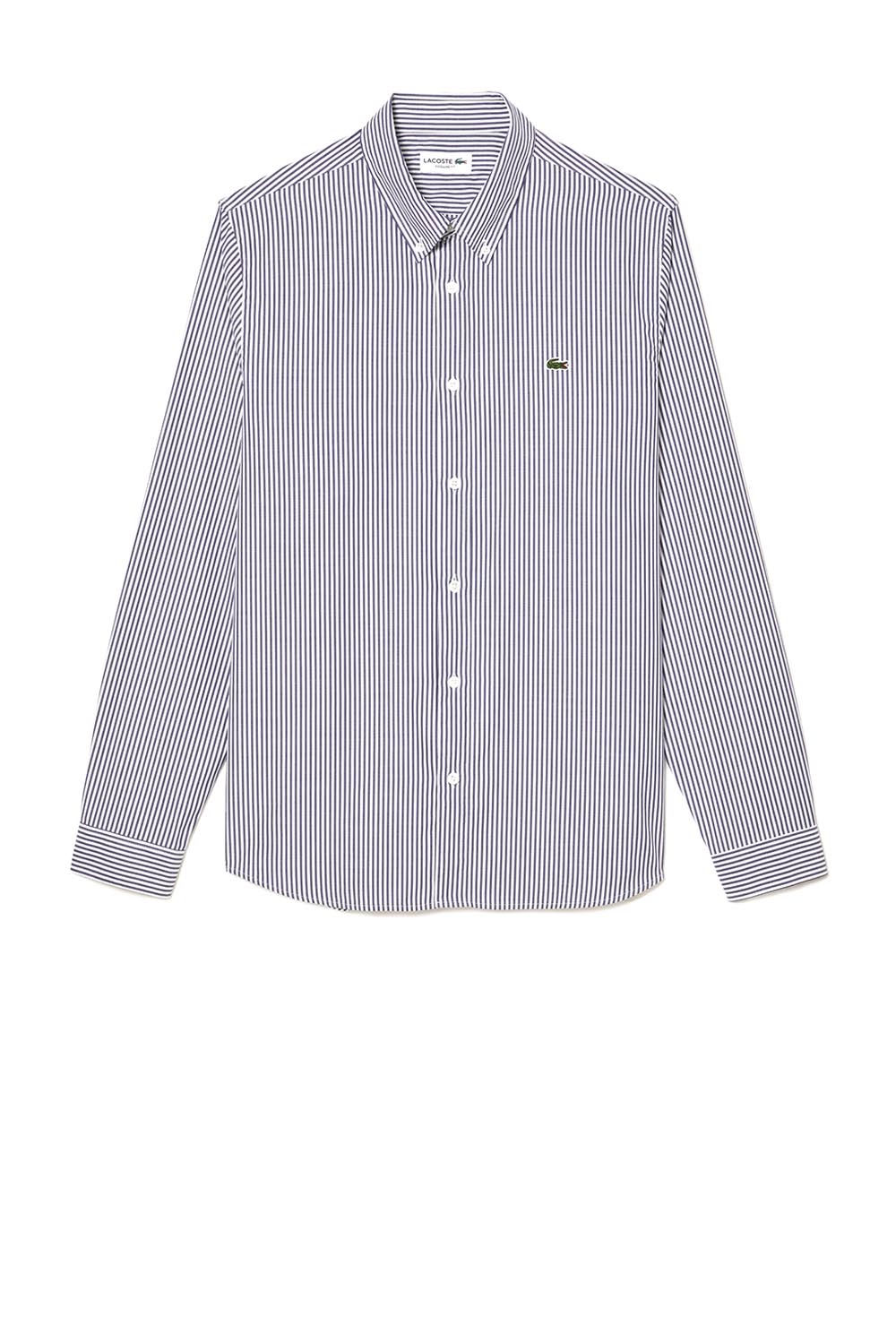  Lacoste Camicia A Righe Uomo - 1