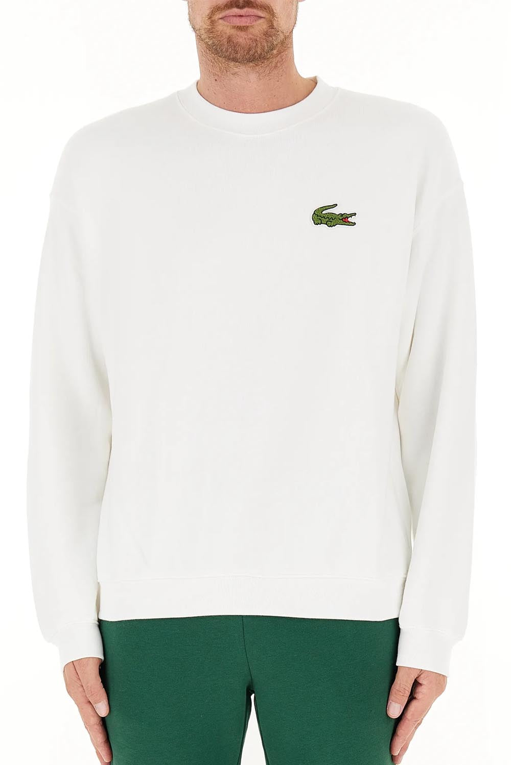  Lacoste Felpa Oversize Uomo - 2