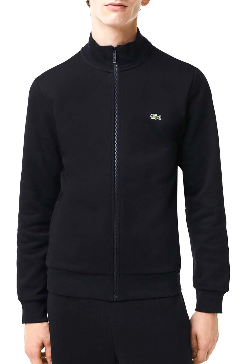  Lacoste Felpa Jogger Con Zip Uomo - 2