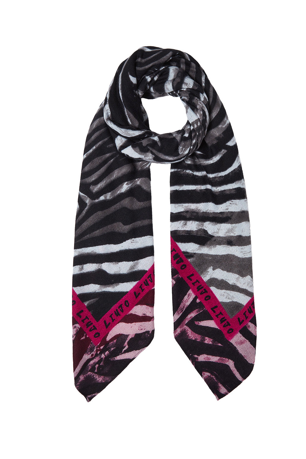  Liu Jo Foulard Con Stampa Nero Woman - 1