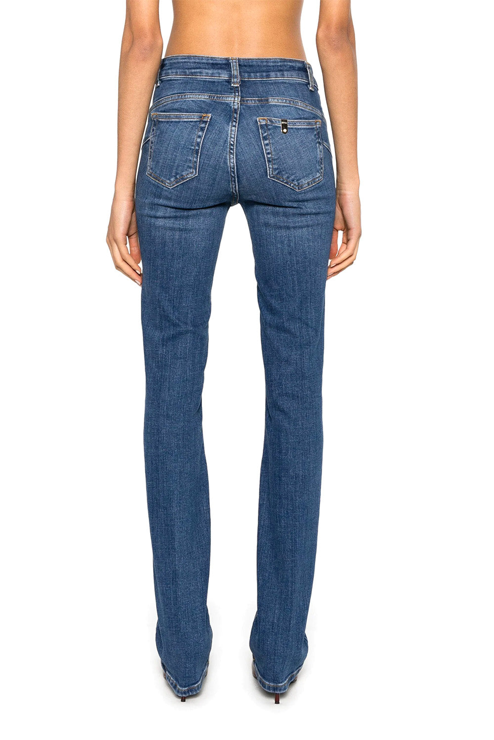  Liu Jo Jeans Con Logo Blu Woman - 3