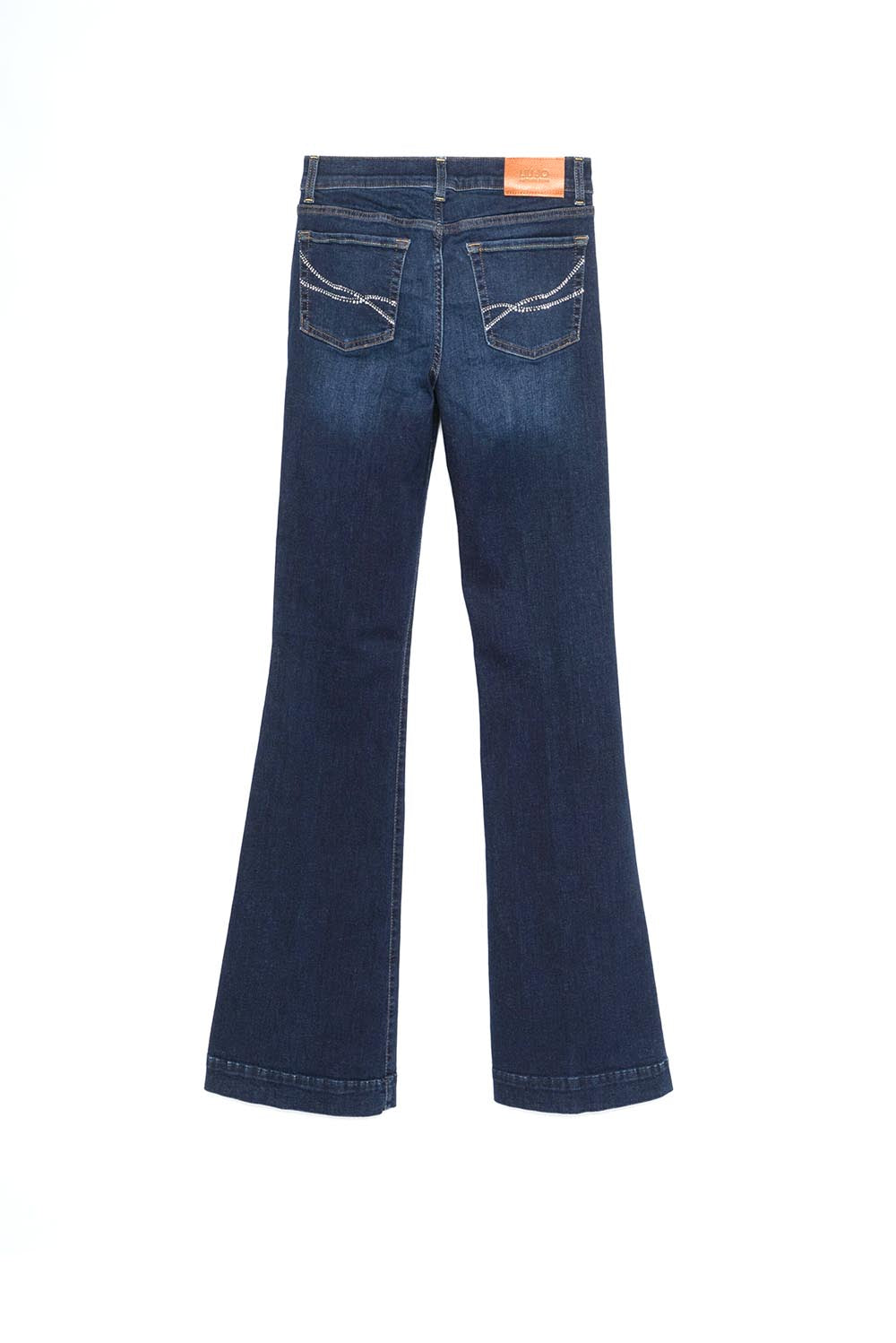  Liu Jo Jeans Flare A Vita Alta Blu Woman - 2