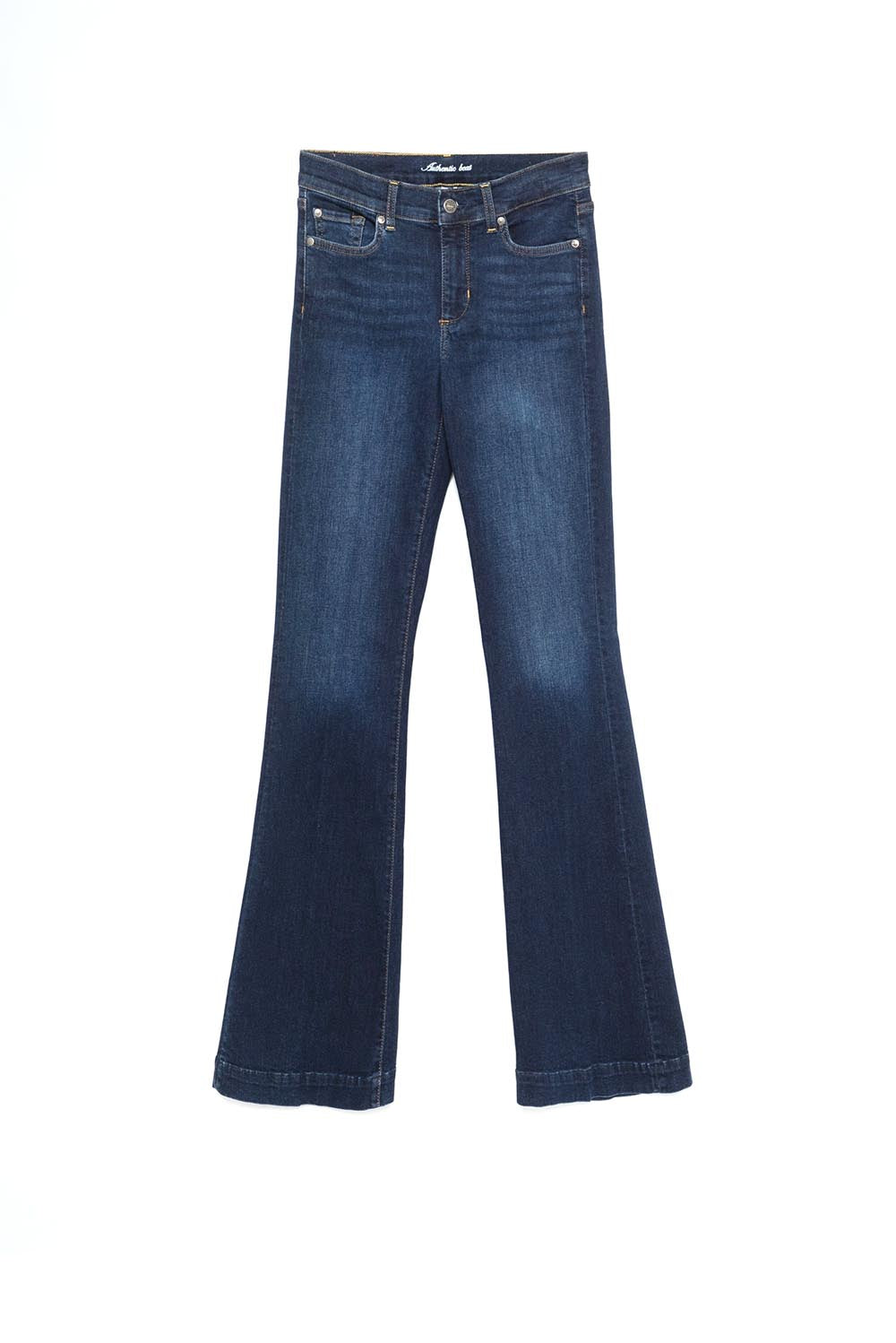  Liu Jo Jeans Flare A Vita Alta Blu Woman - 1