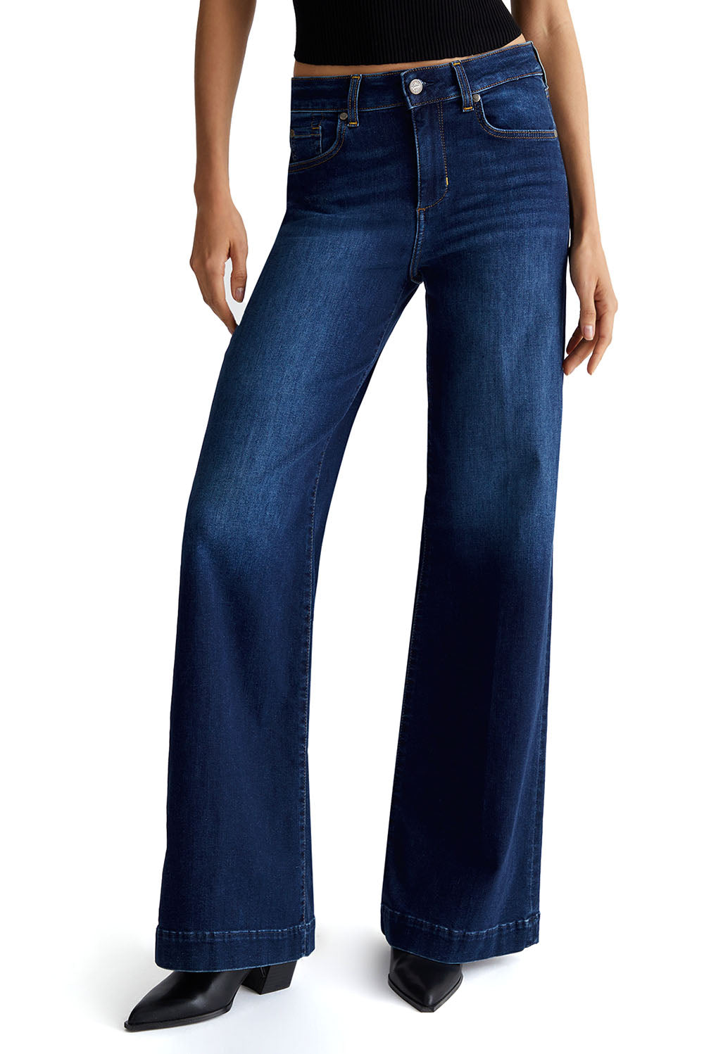  Liu Jo Jeans Flare Stretch Blu Woman - 2